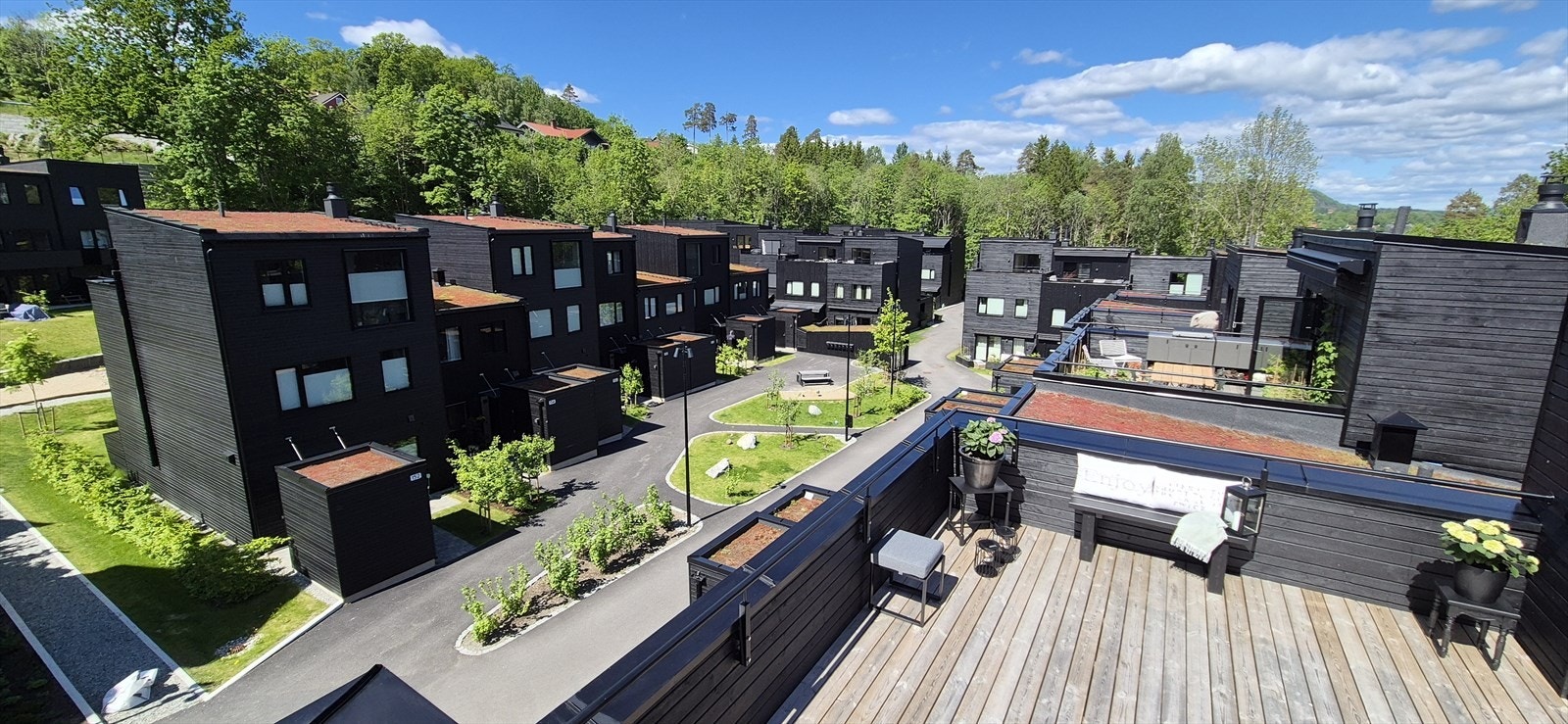 Takterrasse Galleribilde