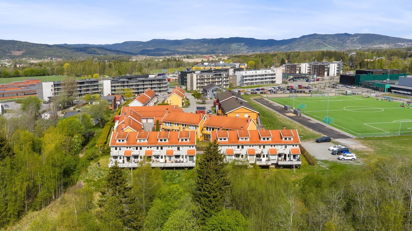 Dronefoto. Galleribilde