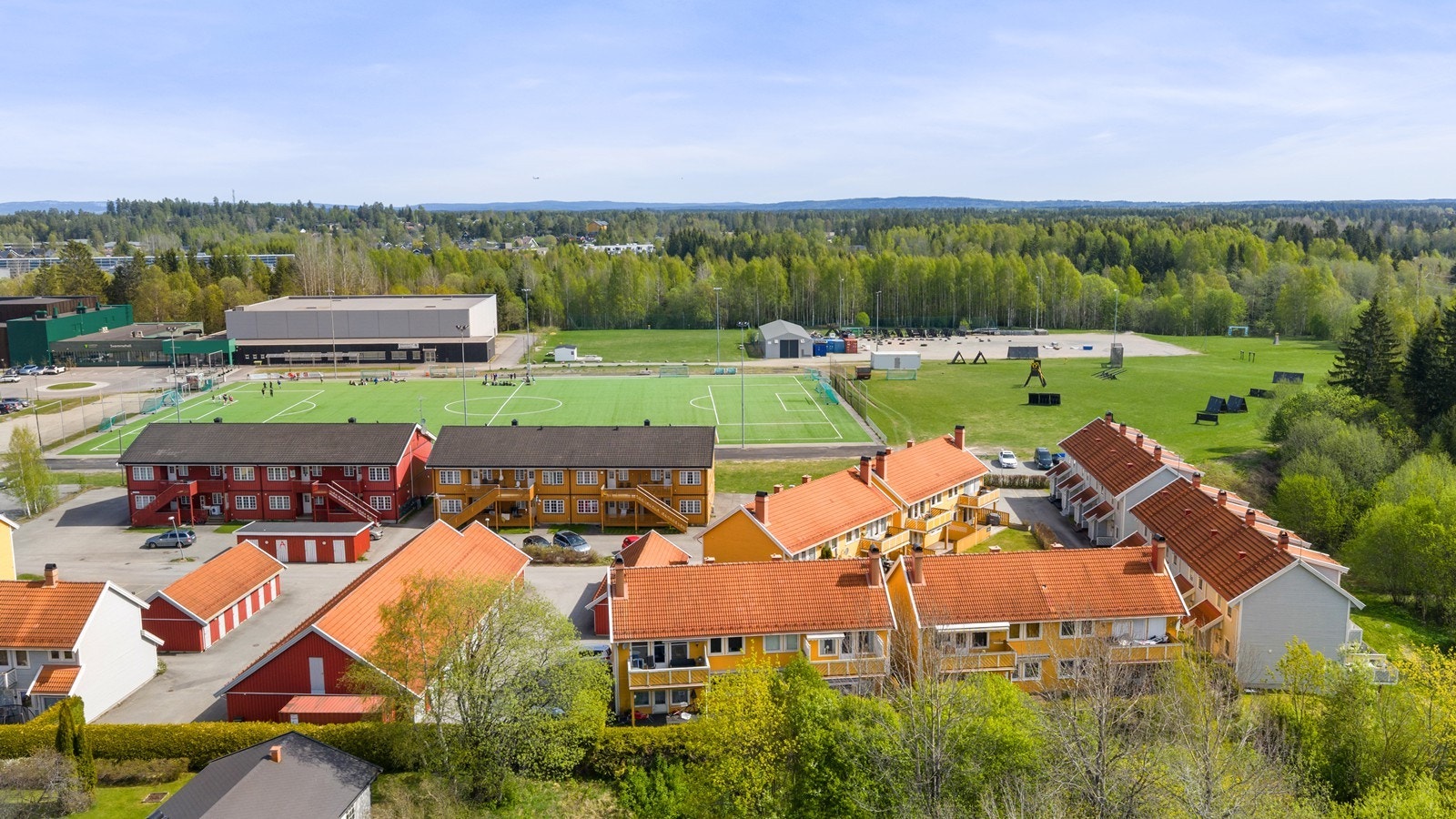 Dronefoto. Galleribilde