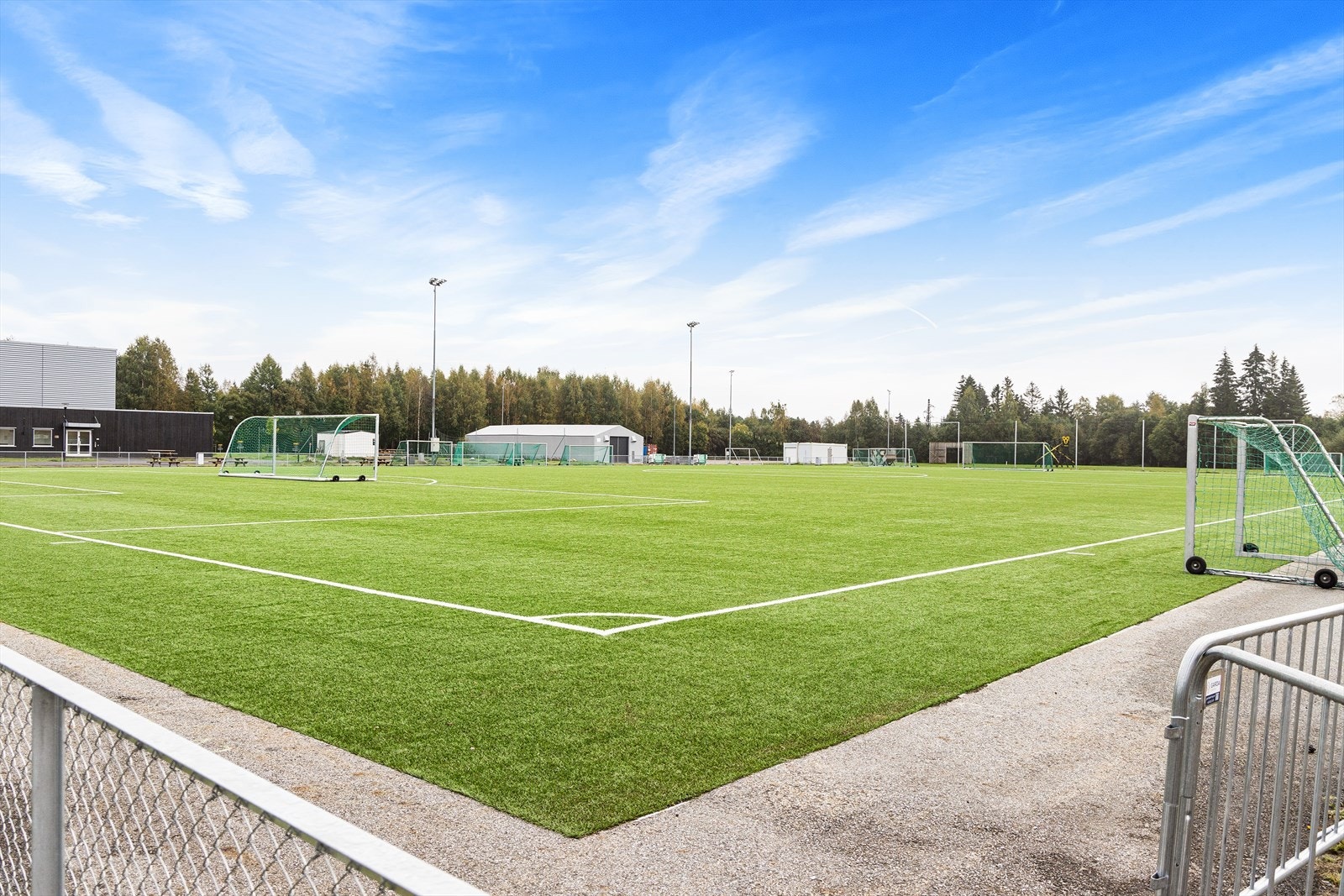 Nannestad fortballbane. Galleribilde