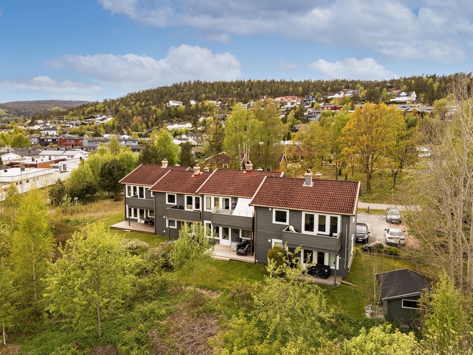 Velkommen til Lyngveien 24D! Foto: Viken Fototjenester v/ Eirik Andersen Galleribilde
