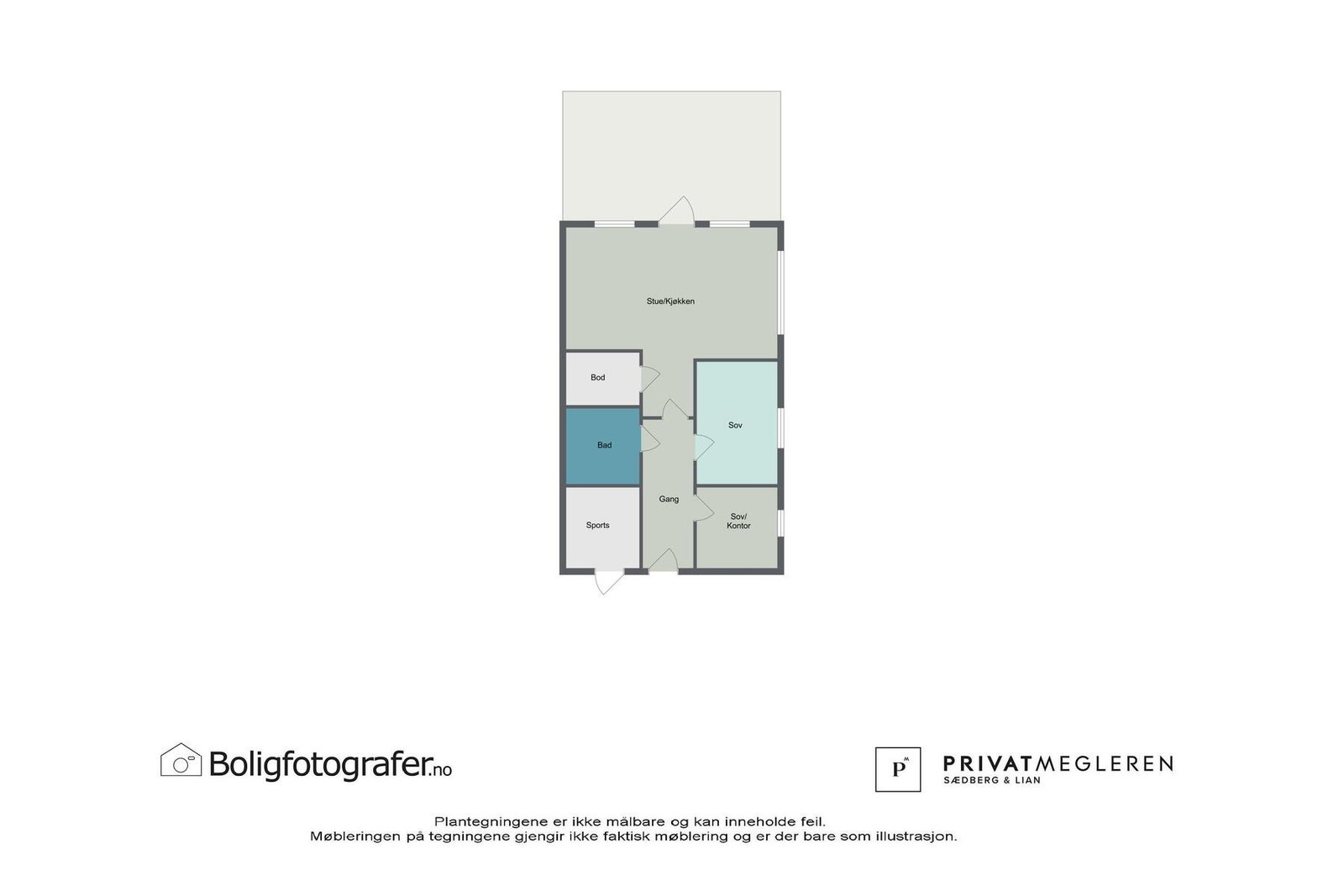 - Plantegning (ikke målbart) - Galleribilde