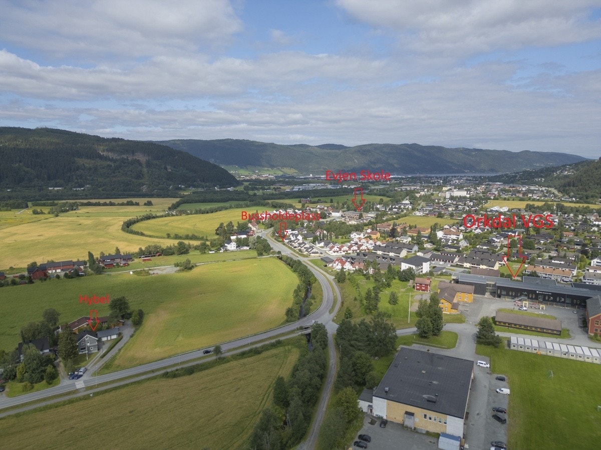 Lokasjon av Hybel Galleribilde