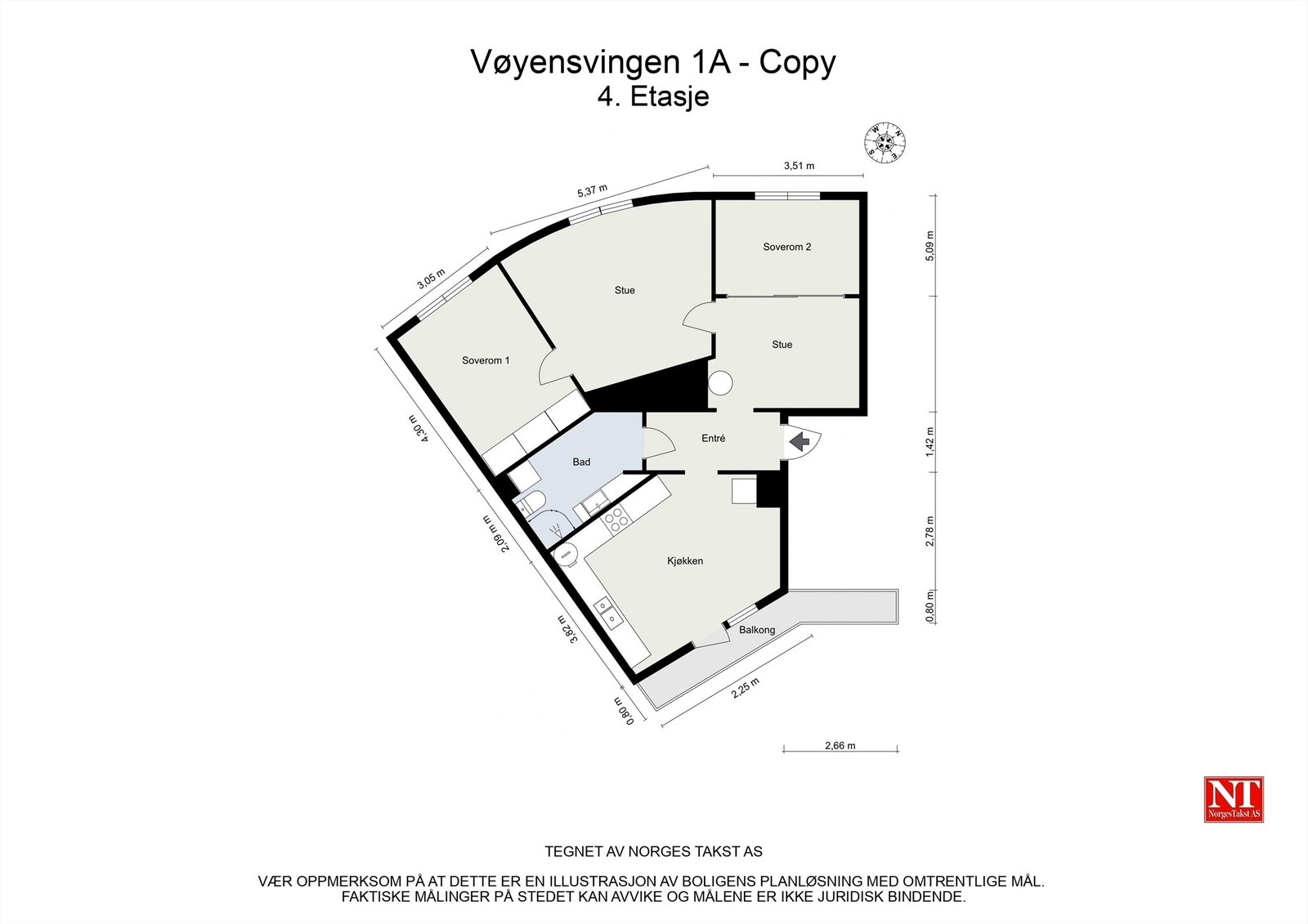 Planløsning. Galleribilde