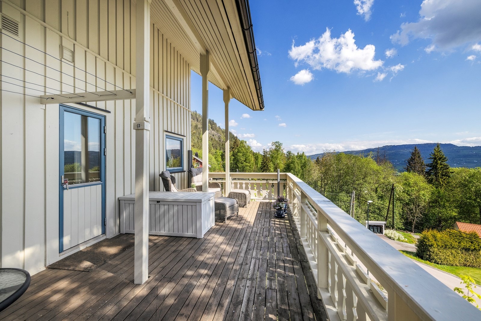 Flott utsikt - helt uten innsyn. Galleribilde