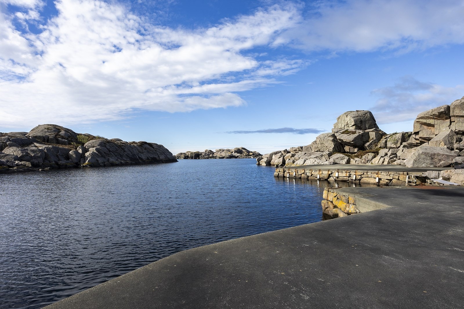 Rolige og idylliske omgivelser i havgapet. Galleribilde