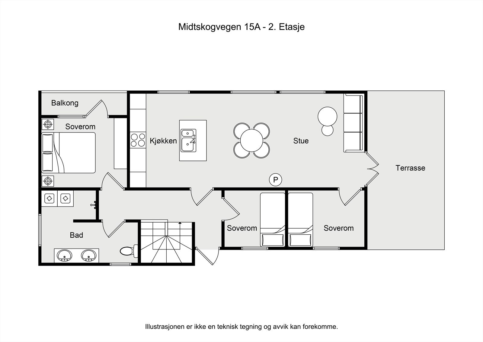 - Plantegning 2.etasje - Galleribilde