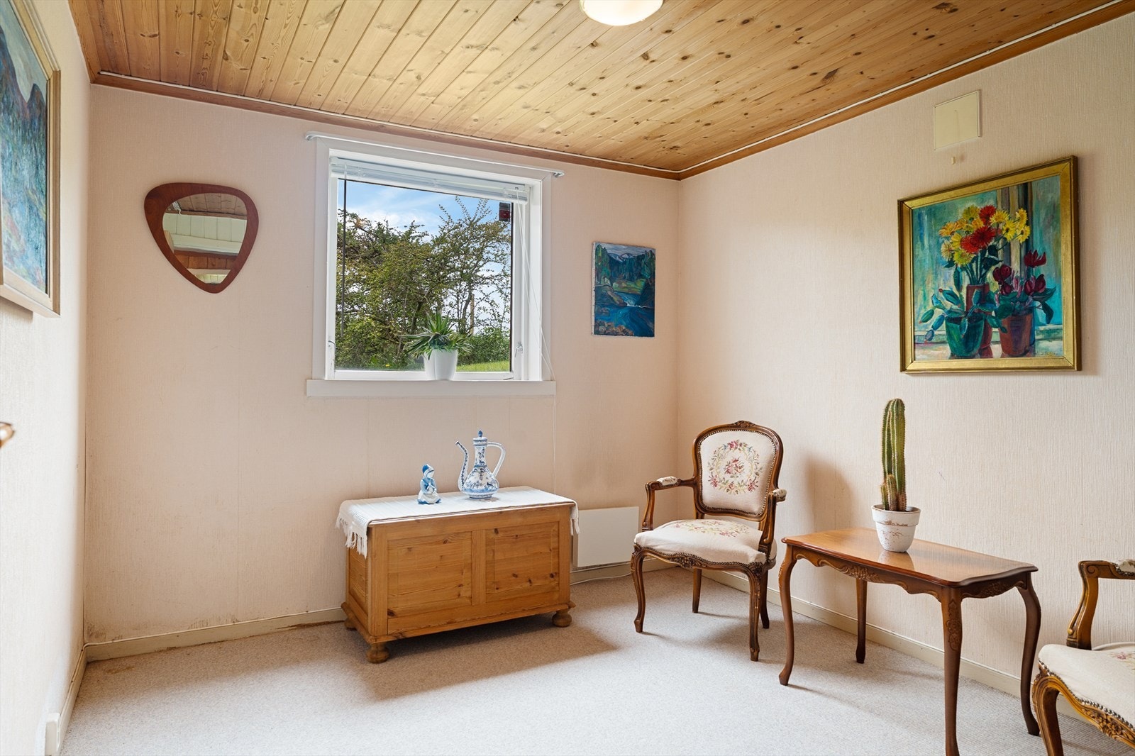 Rom innredet som soverom. Galleribilde
