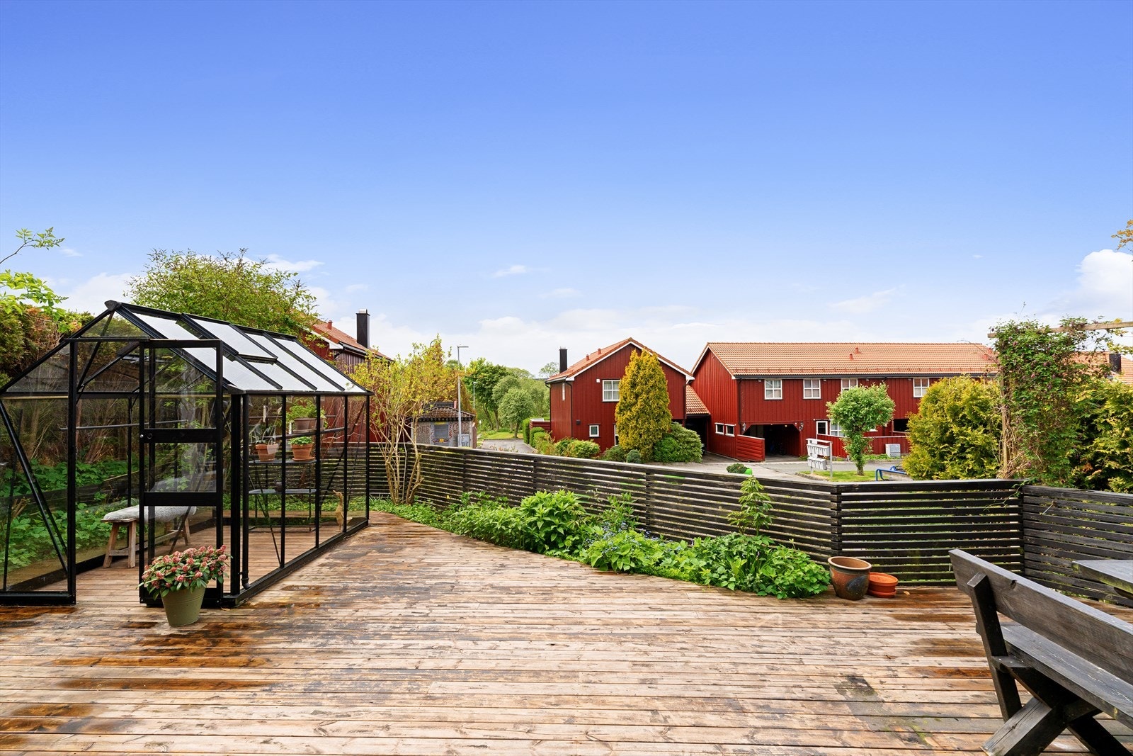 Solrik terrasse Galleribilde