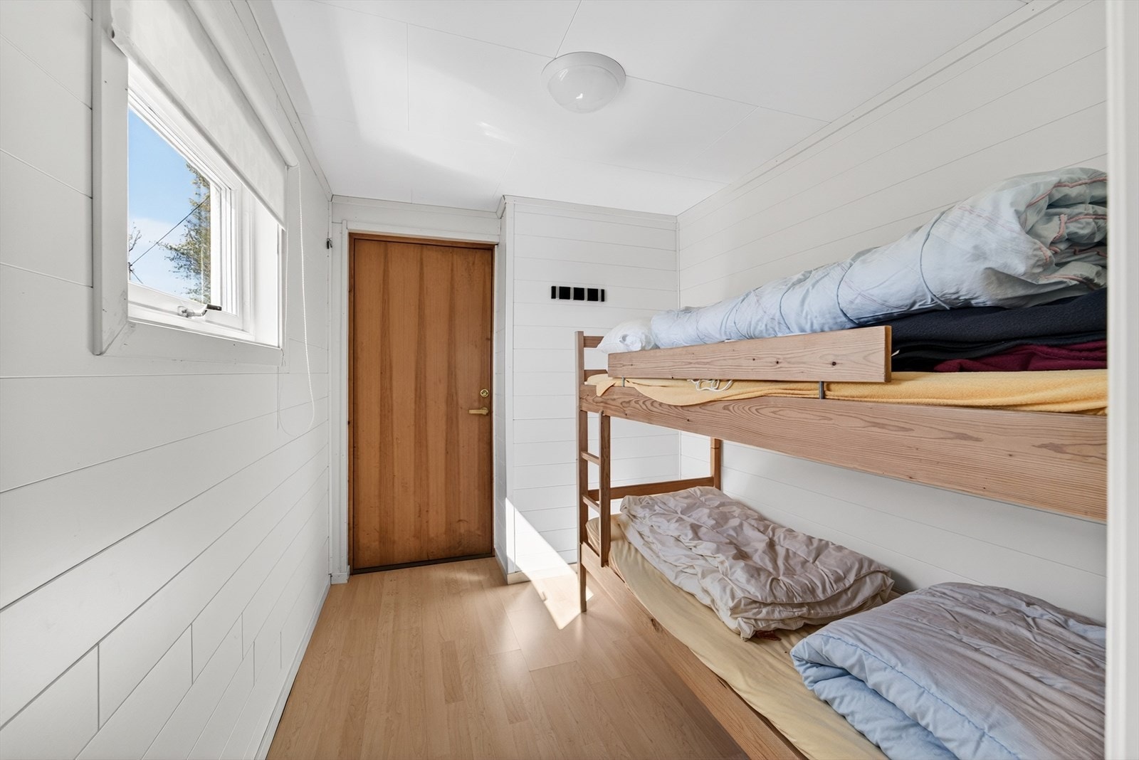 Annekset har flere rom innredet for overnatting. Galleribilde