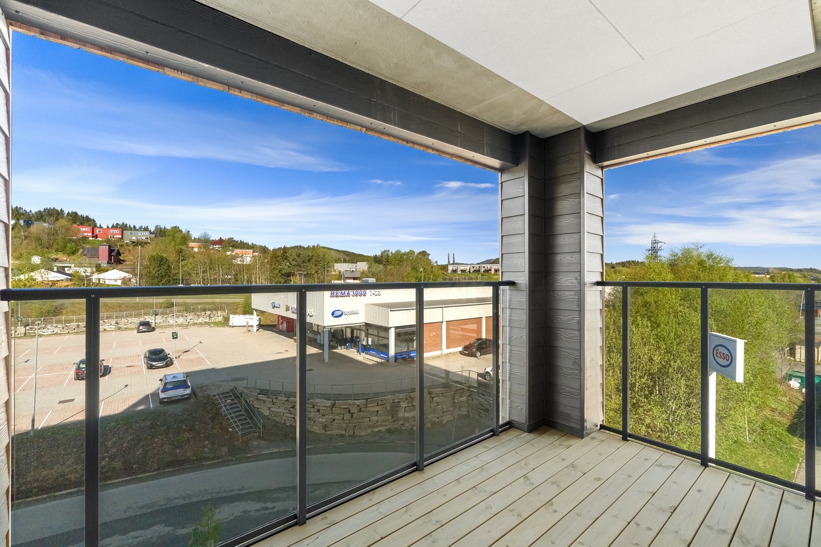 Flott utsikt fra flere kanter. Galleribilde