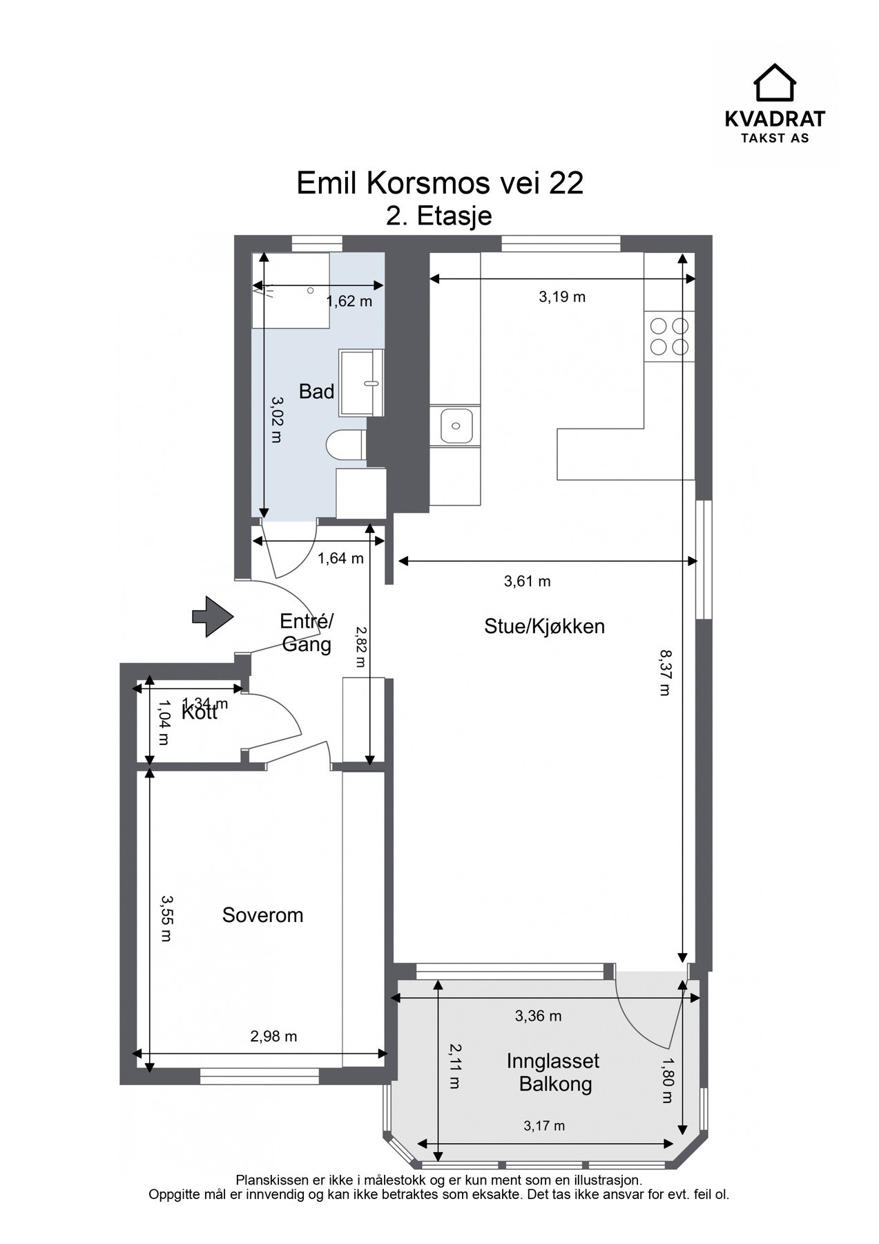 Planskisse. Galleribilde