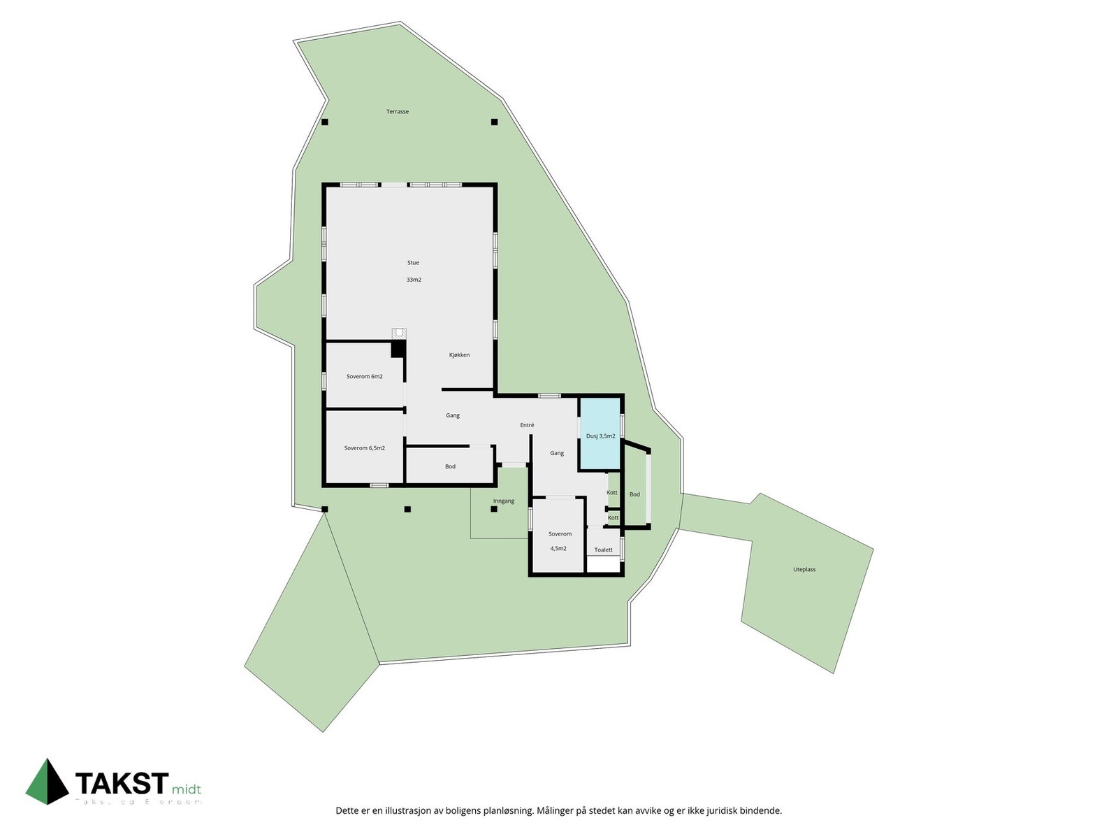 Planskisse. Galleribilde