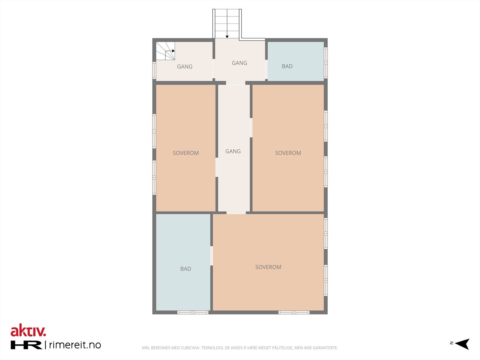 Plan 2. etasje Galleribilde