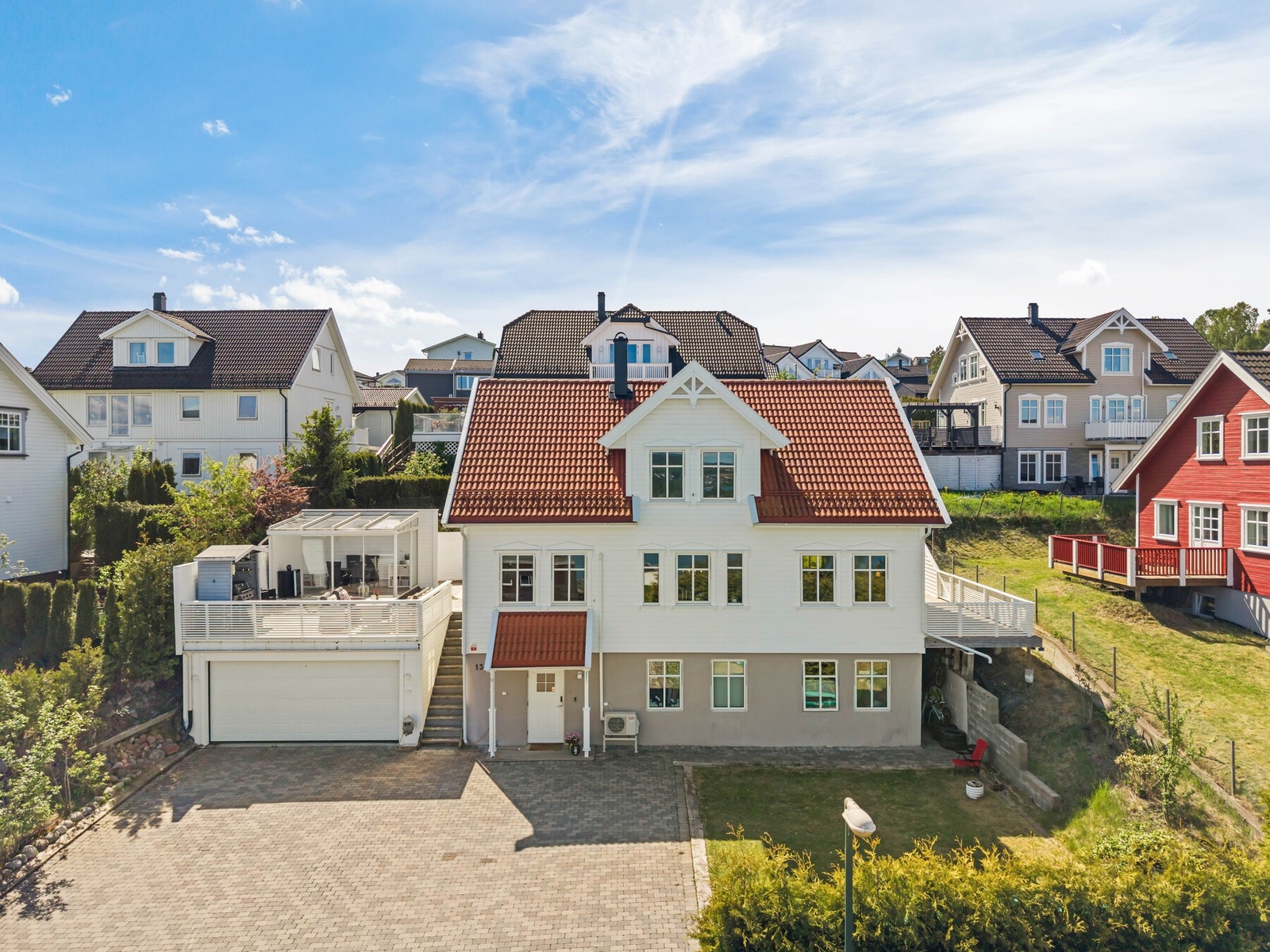 Fasaden ble malt i 2026 Galleribilde