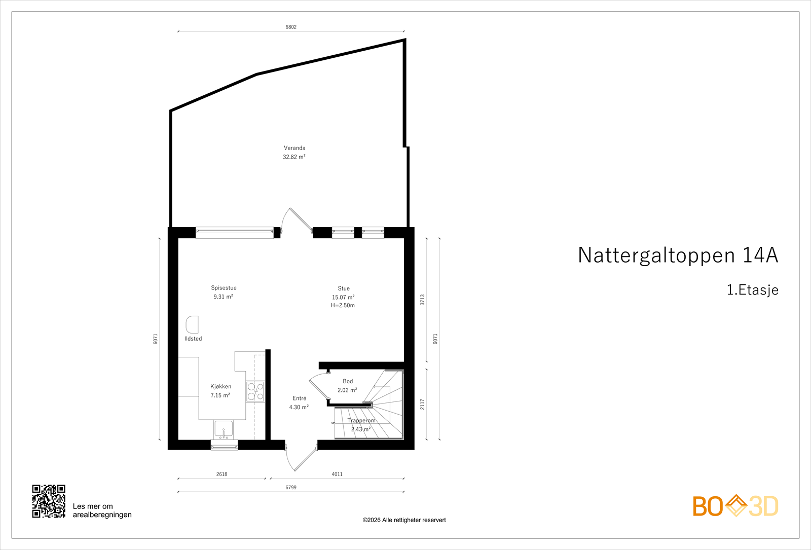 Planløsning - 1.etasje Galleribilde