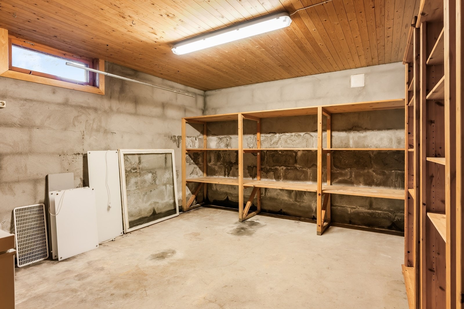 Kjellerrom. Galleribilde