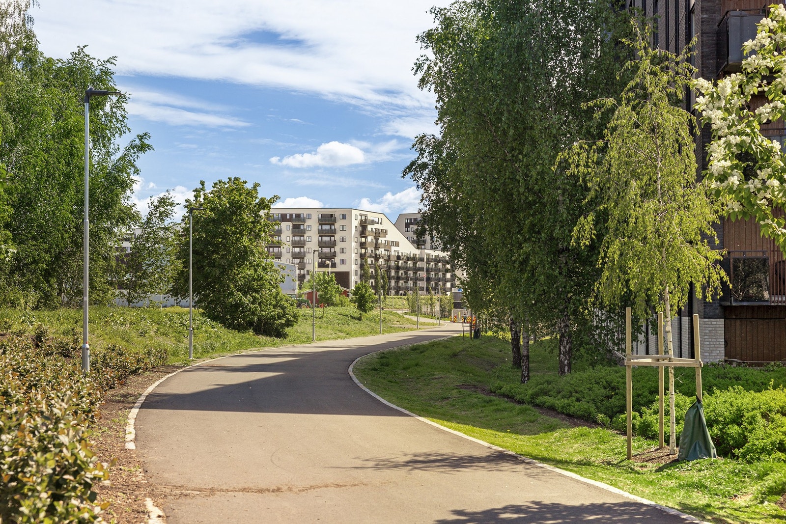 Løkkehagen har en attraktiv og sentral beliggenhet på Økern - midt i Hovinbyen, et av Oslos største og mest spennende byutviklingsområder. Galleribilde
