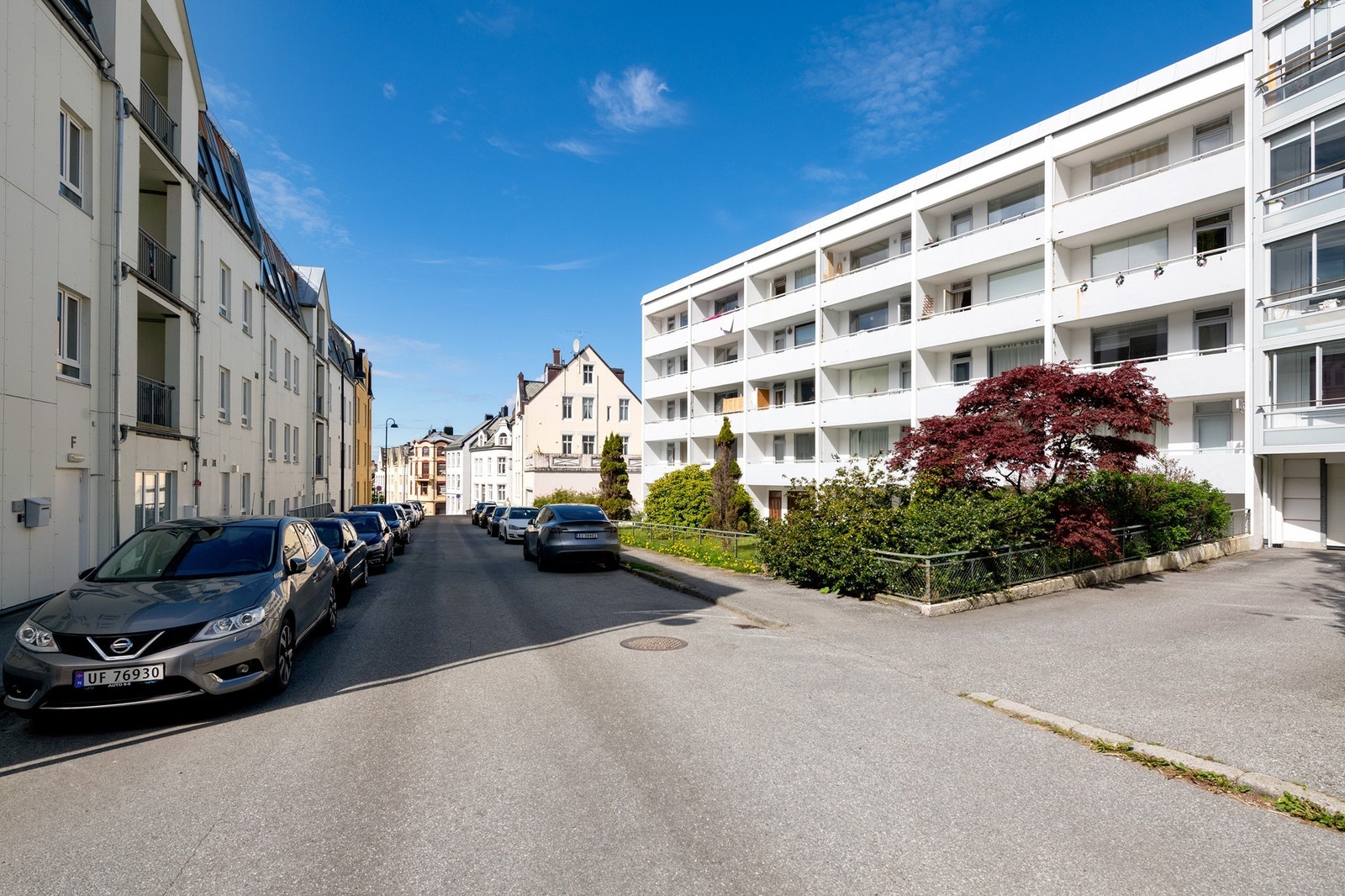 Soneparkering i området Galleribilde