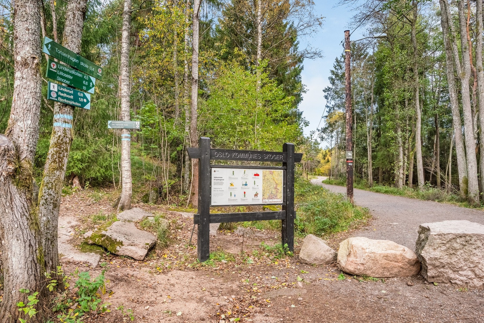 Marka som nærmeste nabo Galleribilde