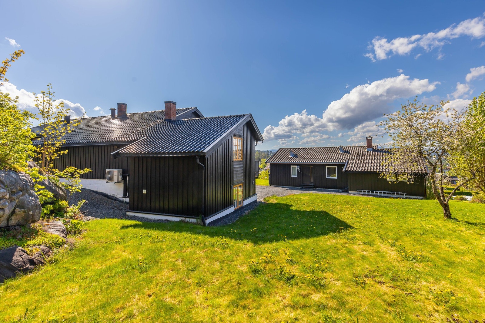 Her er det god plass til både lek, aktivitet og avslapning for hele familien. Galleribilde