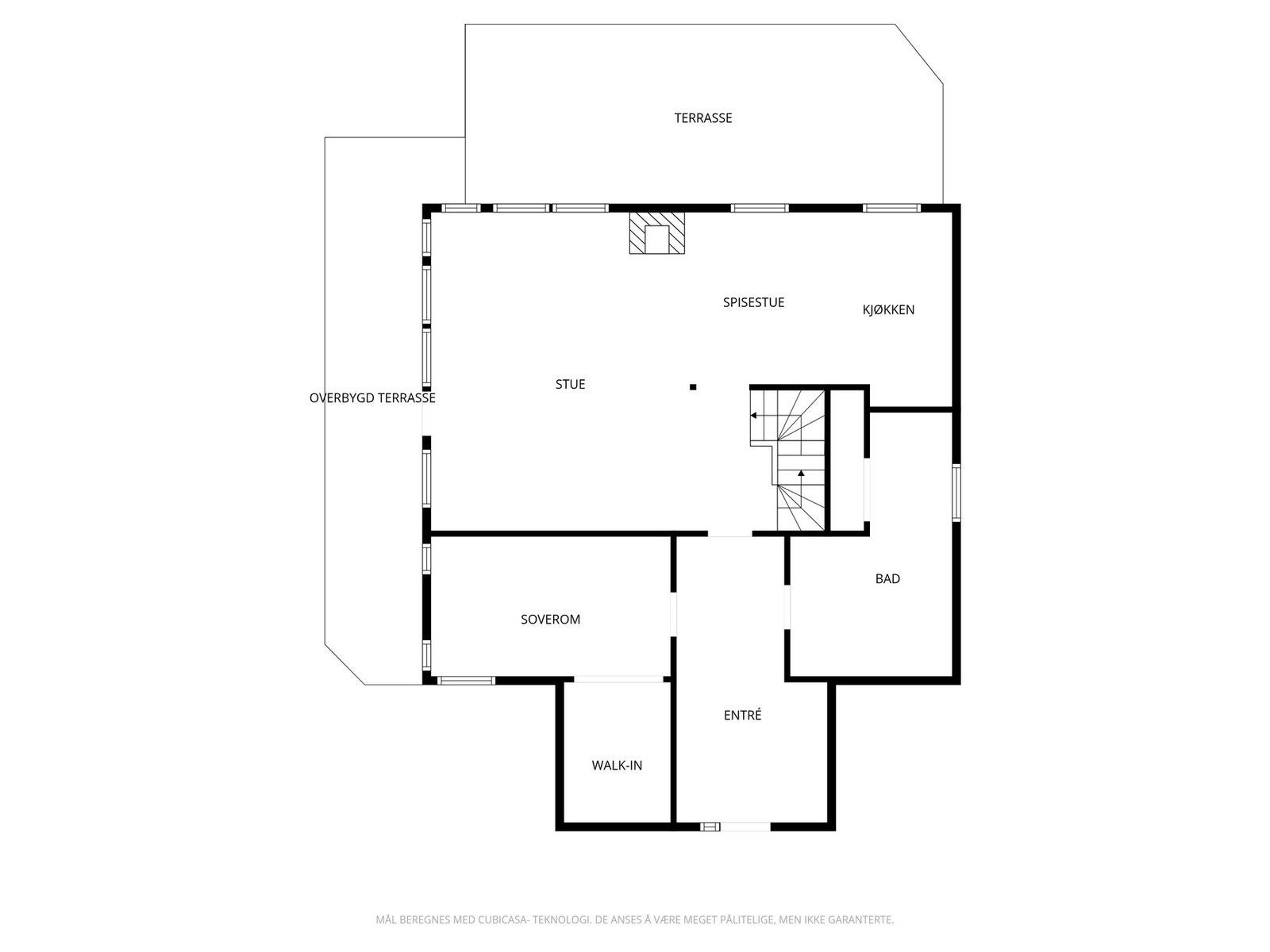 Plantegning 1.etasje Galleribilde