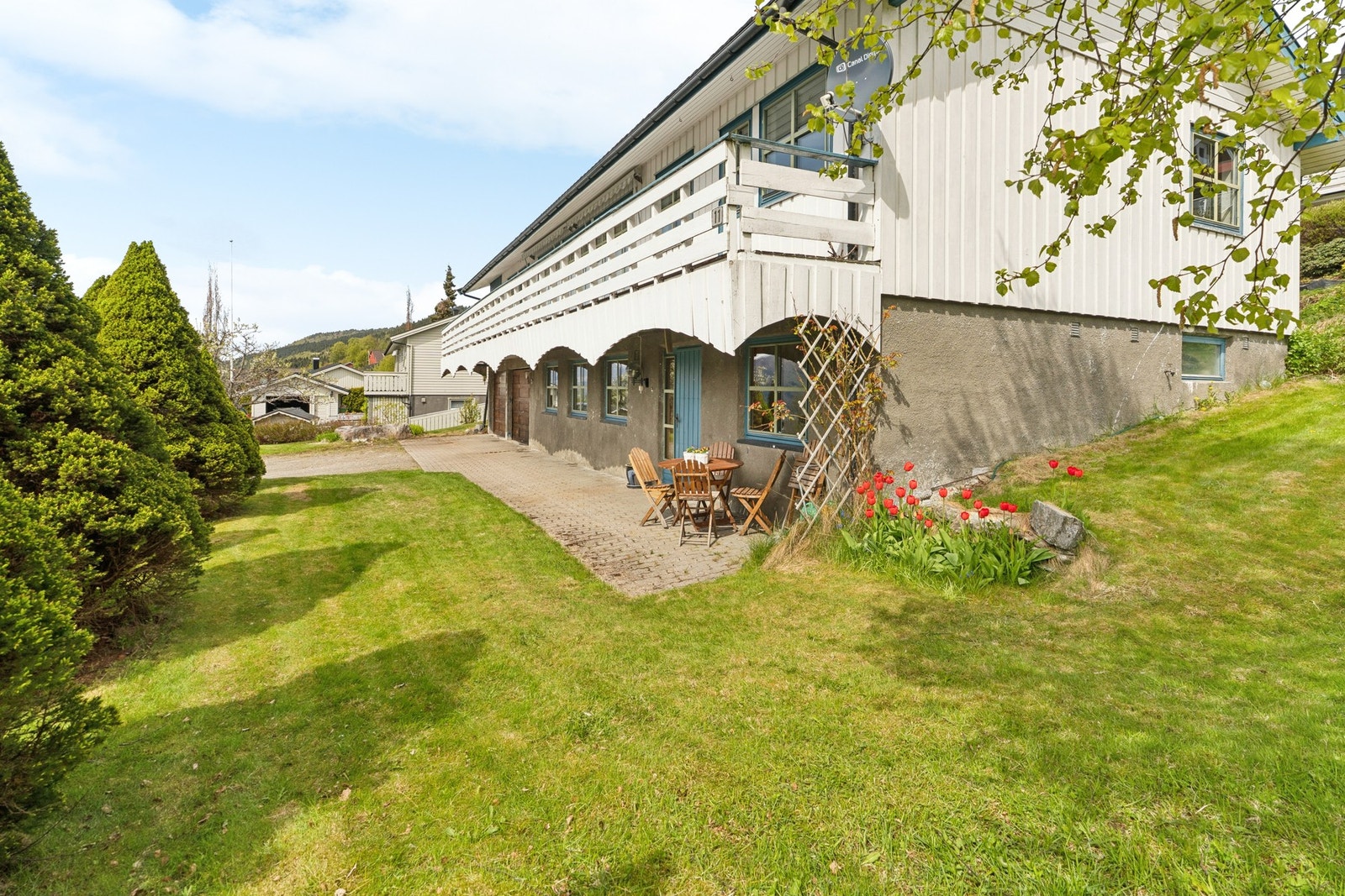 Trivelig og velholdt uteområde. Galleribilde