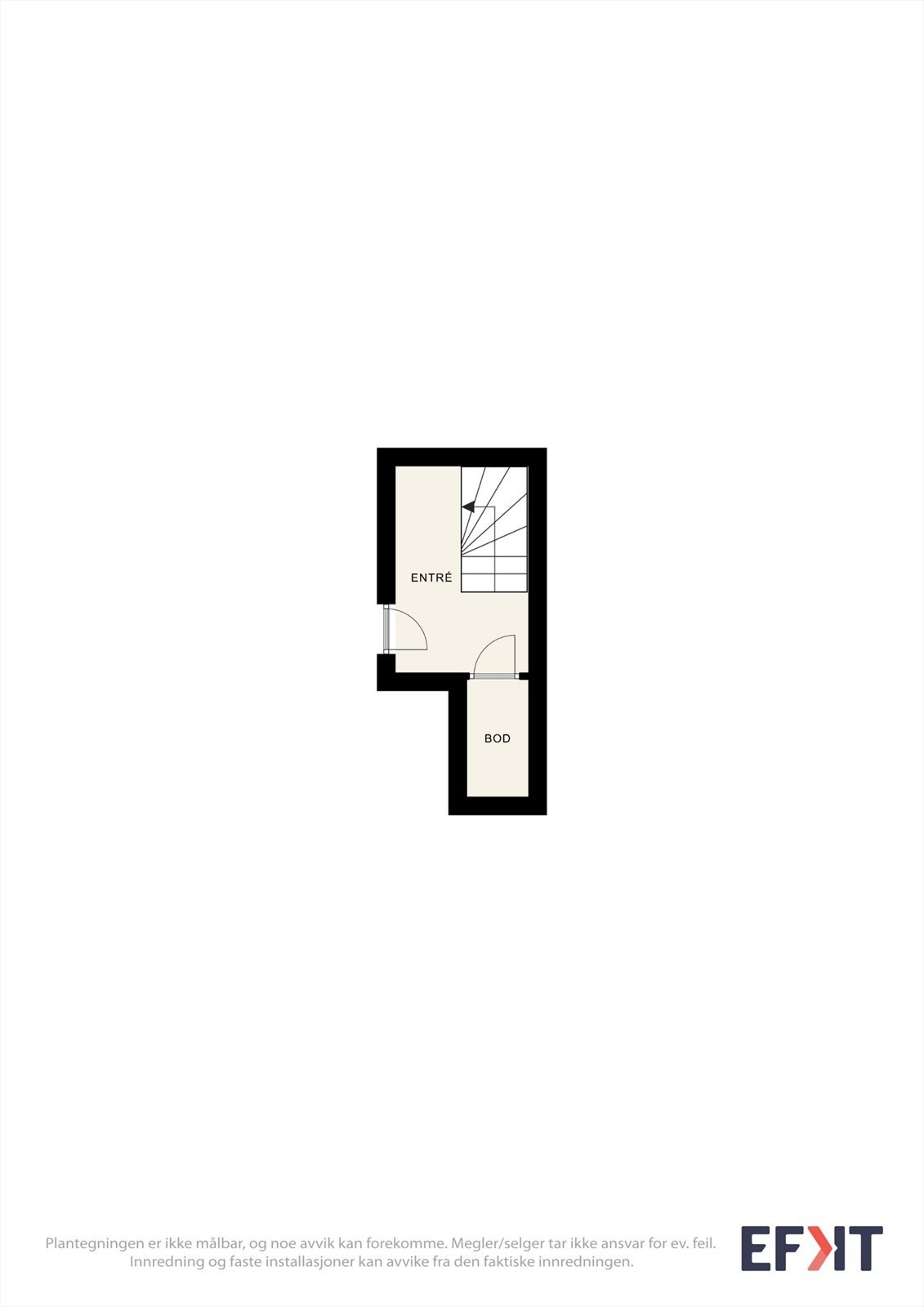 Plantegning 1. etg Galleribilde