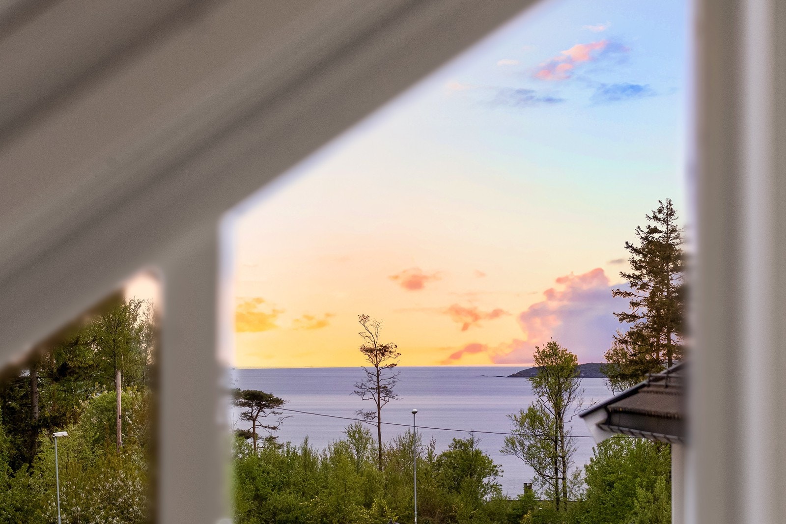 Kveldsstemning over Oslofjorden. Galleribilde