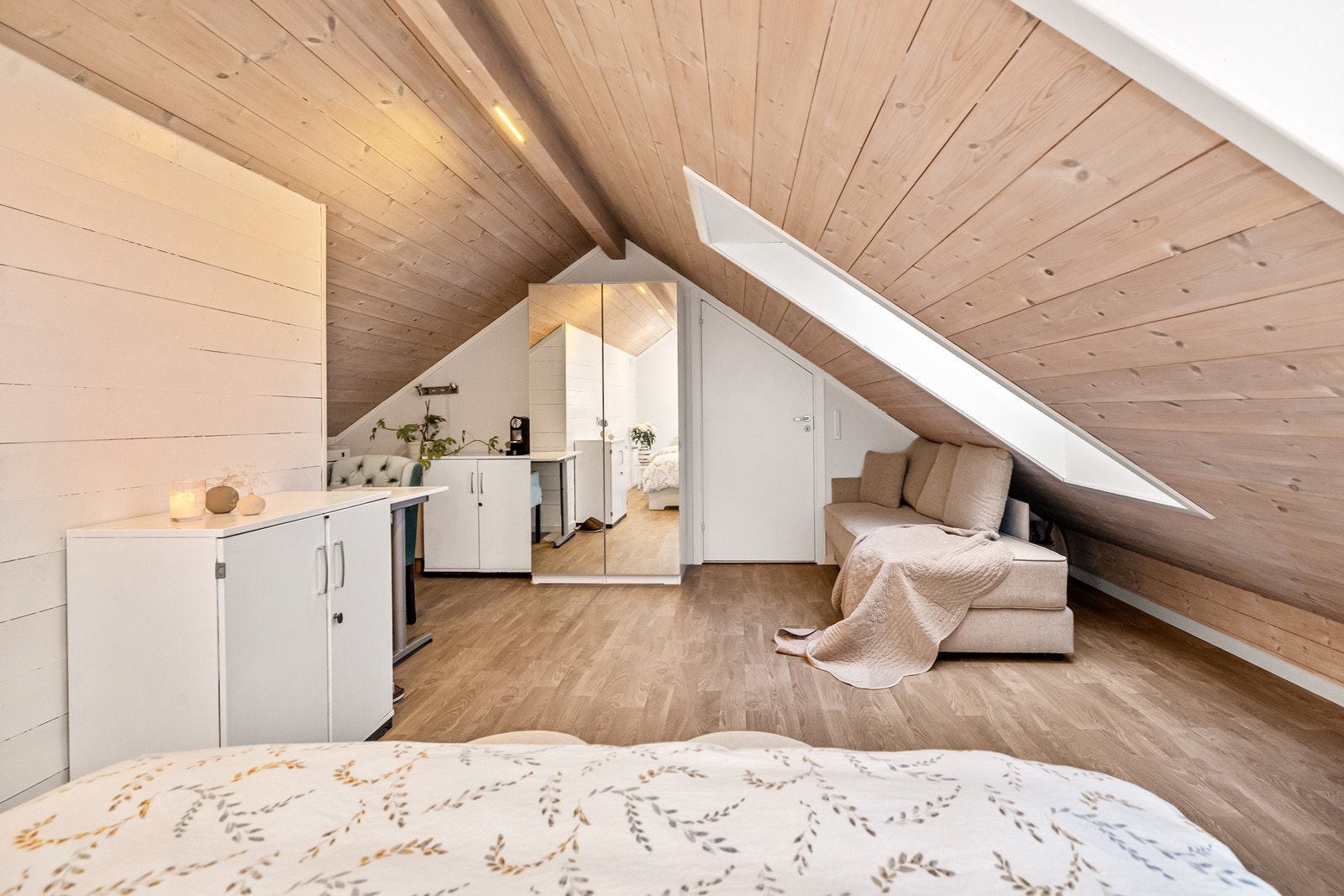 Hemsen er romslig og har flere bruksmuligheter. Galleribilde