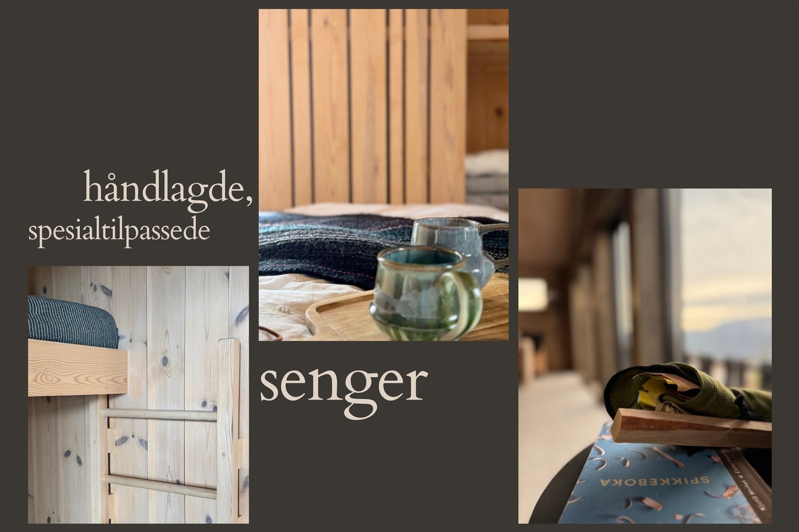 Håndlagde, spesialtilpassede senger Galleribilde
