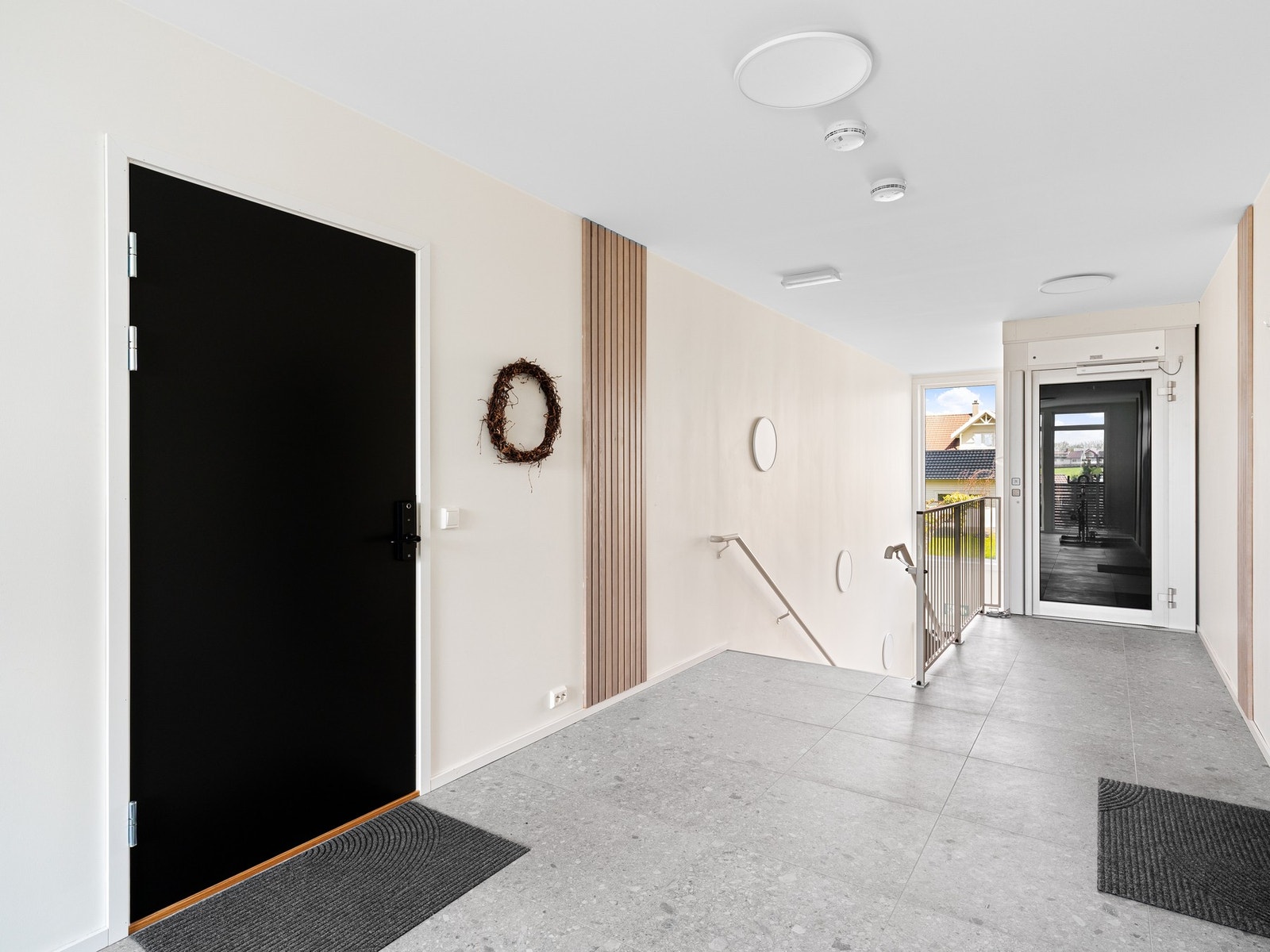 Her har man tilgang på heis. Galleribilde