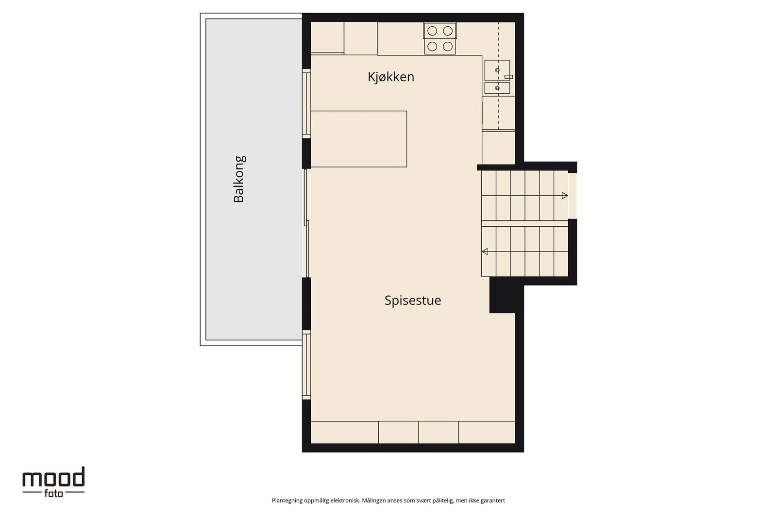 Plantegning tredje plan. Galleribilde