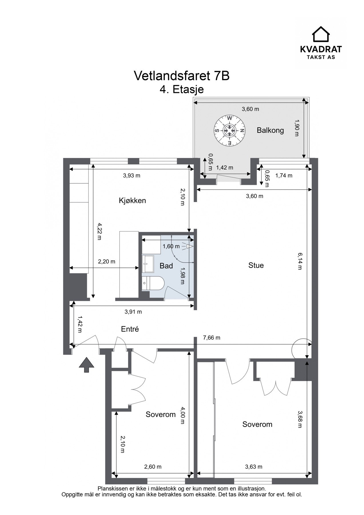 Planskisse Galleribilde