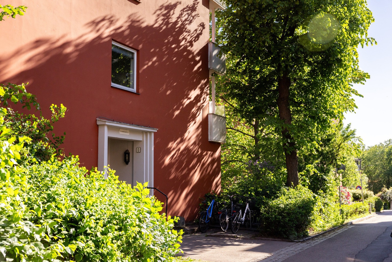 Inngang fra Munkedamsveien i byggets 3. etasje Galleribilde
