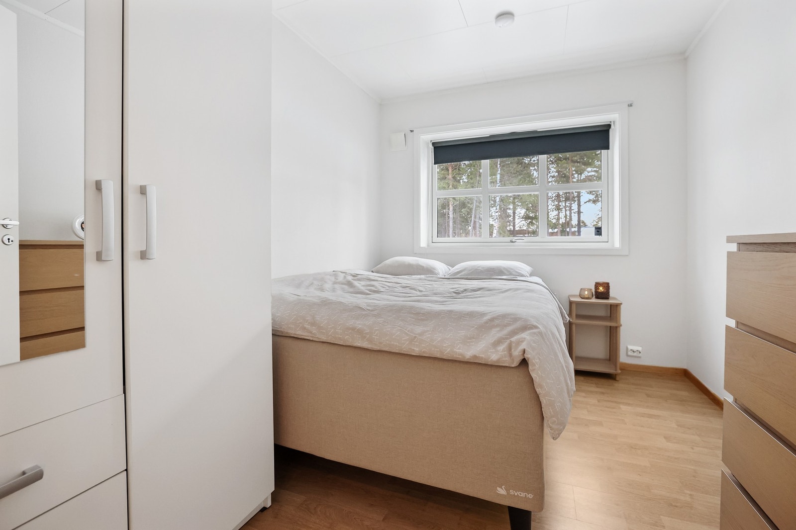 Det er to soverom i utleiedelen. Galleribilde
