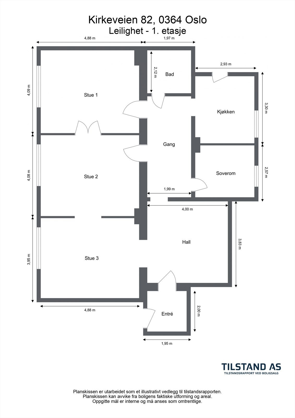 Plantegning. Galleribilde