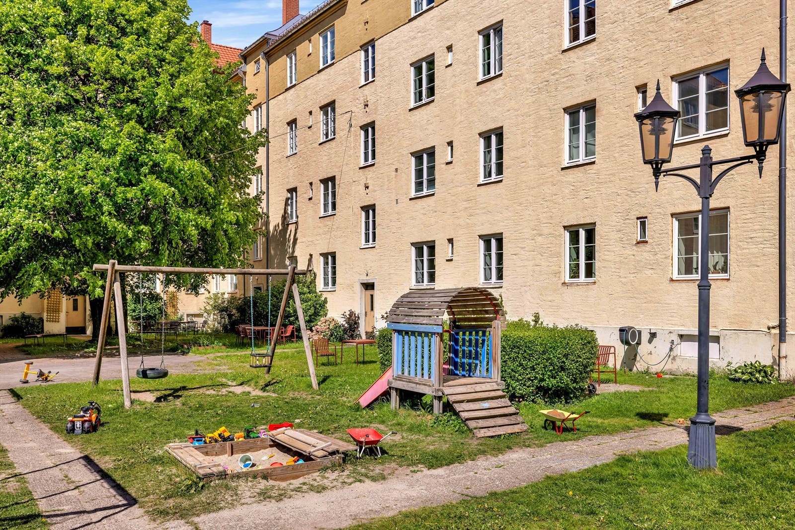 Dette er et barnevennlig og sosialt aksjelag. Galleribilde