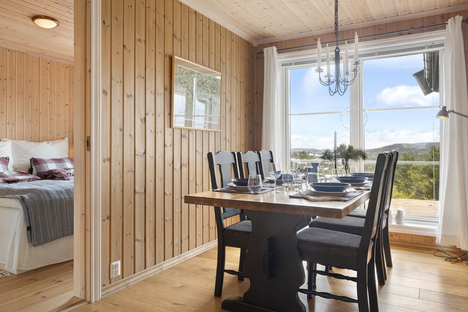 Her kan du samle familie og venner for en hyggelig aften. Galleribilde
