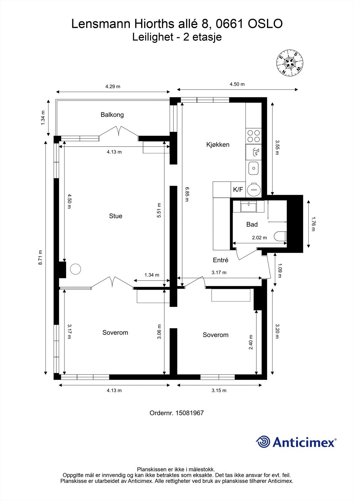 Plantegning. Galleribilde