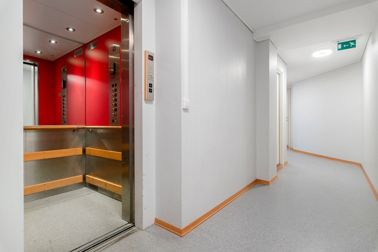 Det er heis i bygget, som gjør tilkomsten upåklagelig. Galleribilde