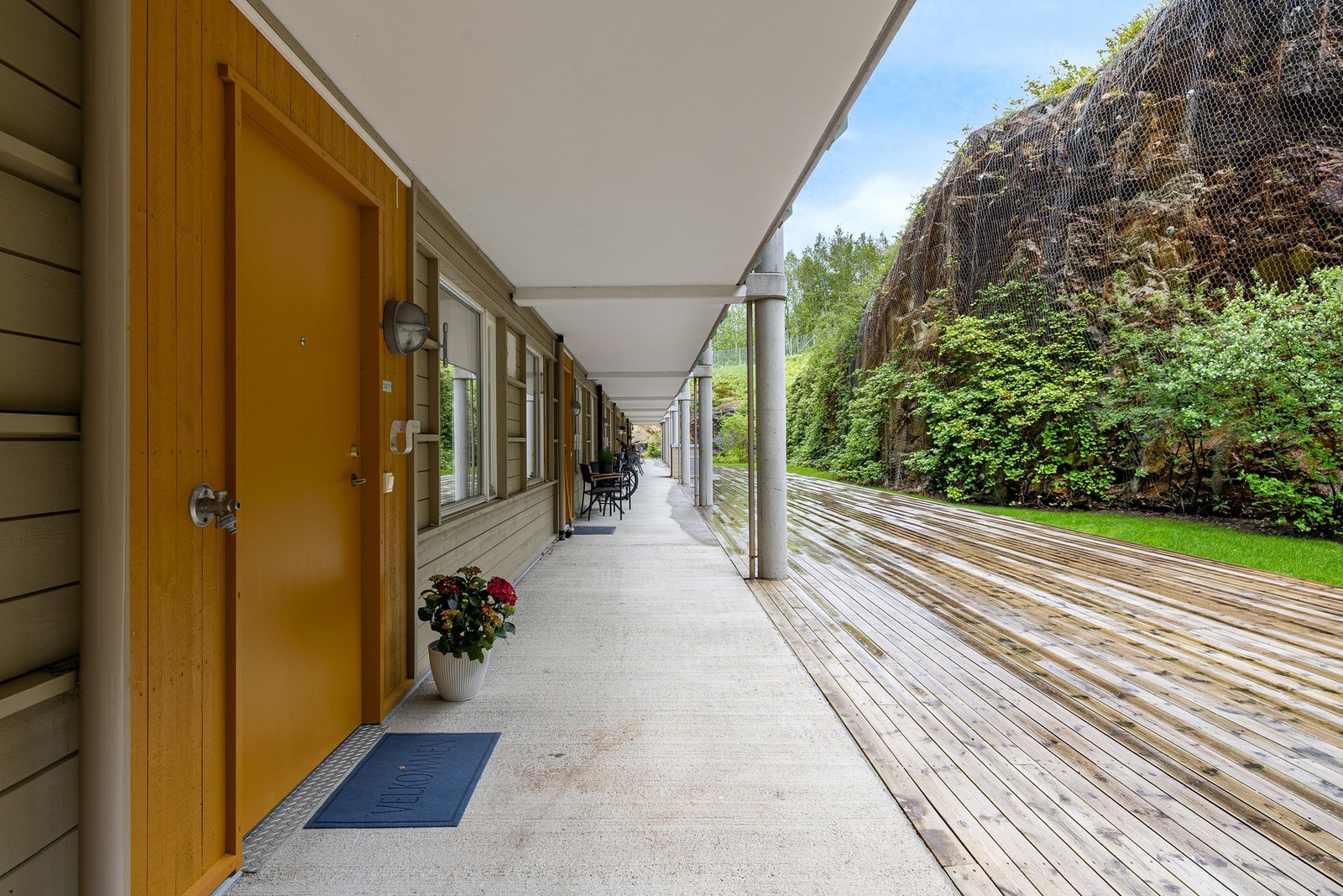 Attraktive og velstelte omgivelser med et ryddig og tiltalende preg. Galleribilde