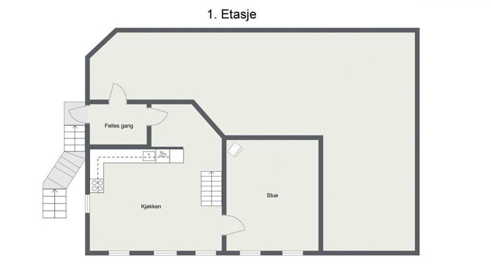 Planskisse 2. etasje Galleribilde