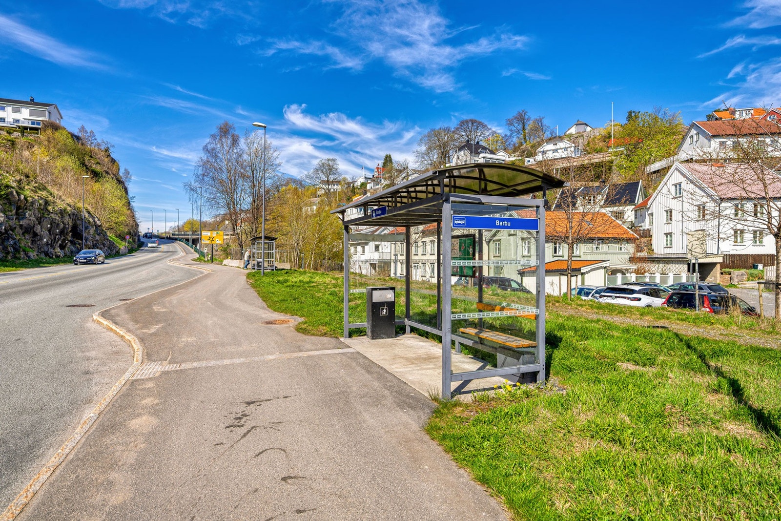 Kort vei til bussforbindelser. Galleribilde