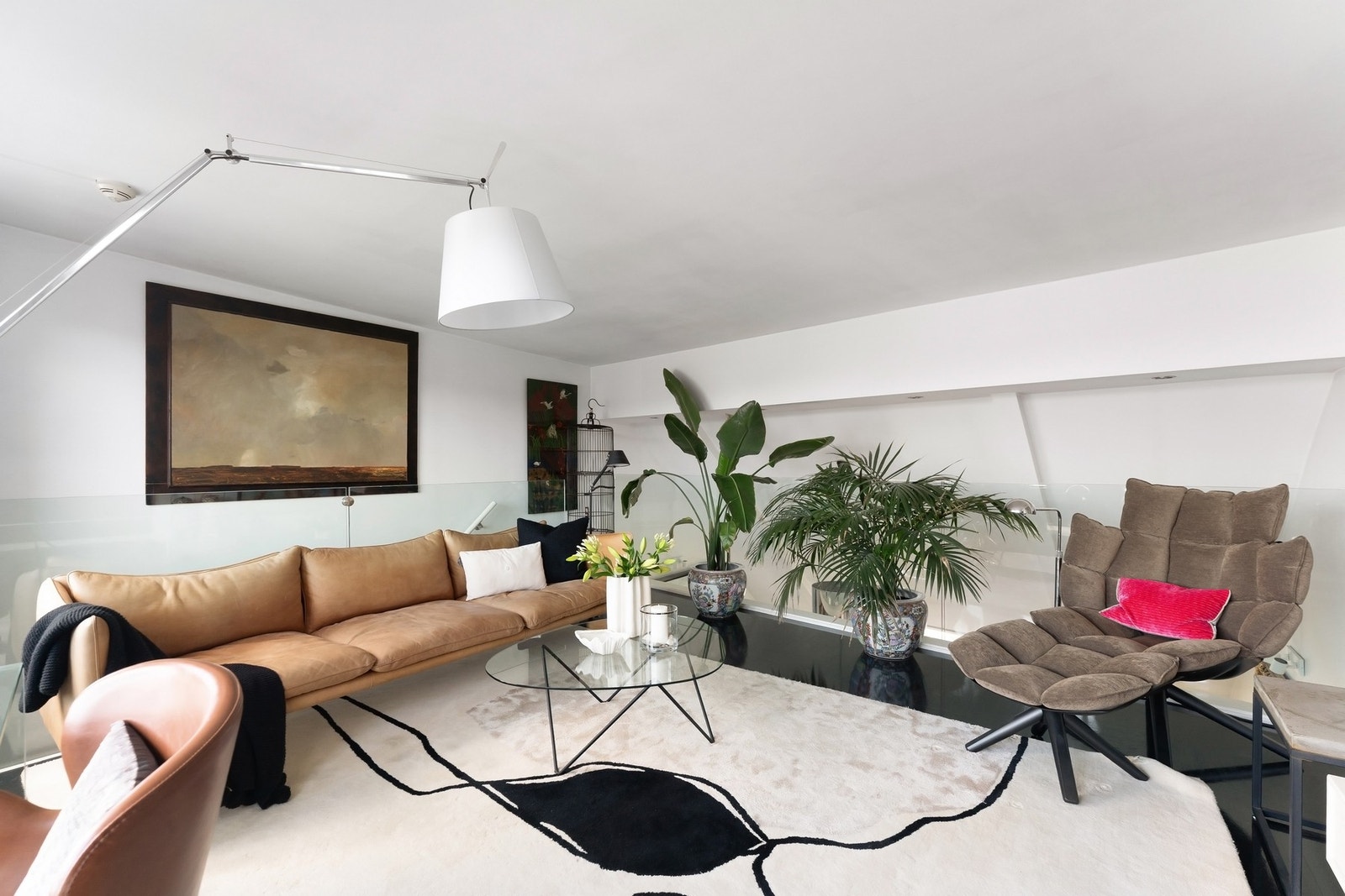 Herlig loftstue med gode møbleringsmuligheter. Galleribilde