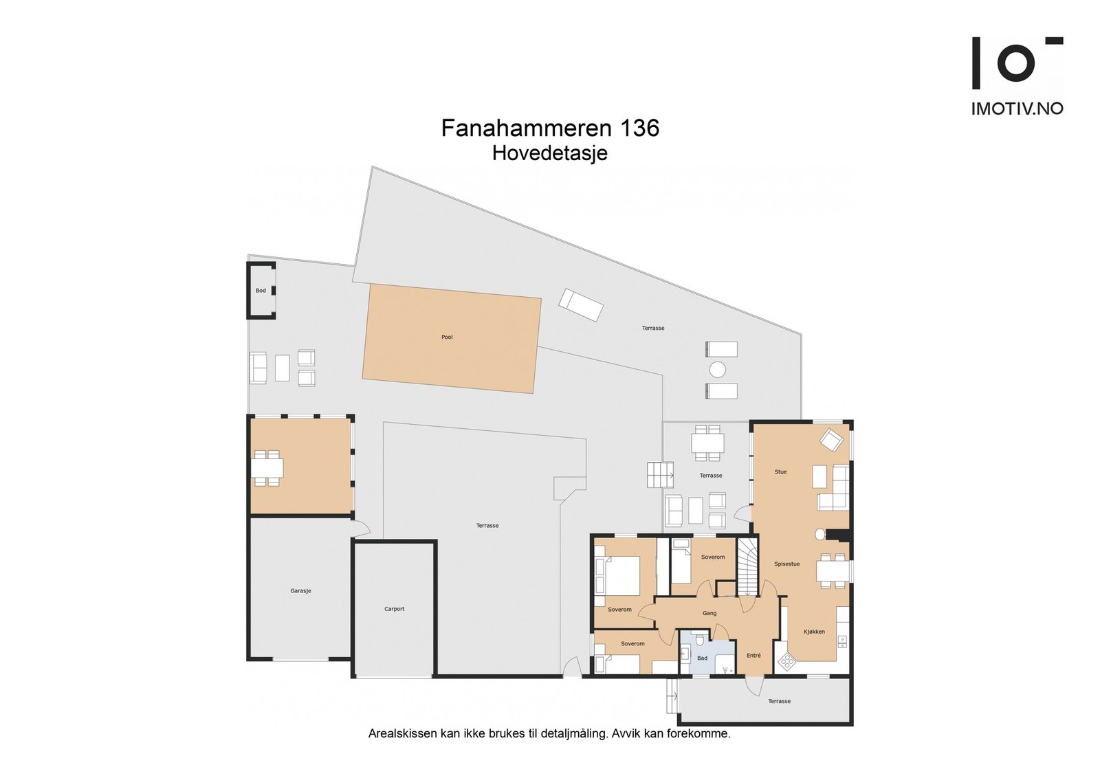 Plantegning totalt. Galleribilde