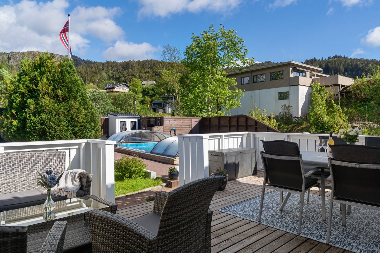 Her er det mulig å samles til gode lag. Galleribilde