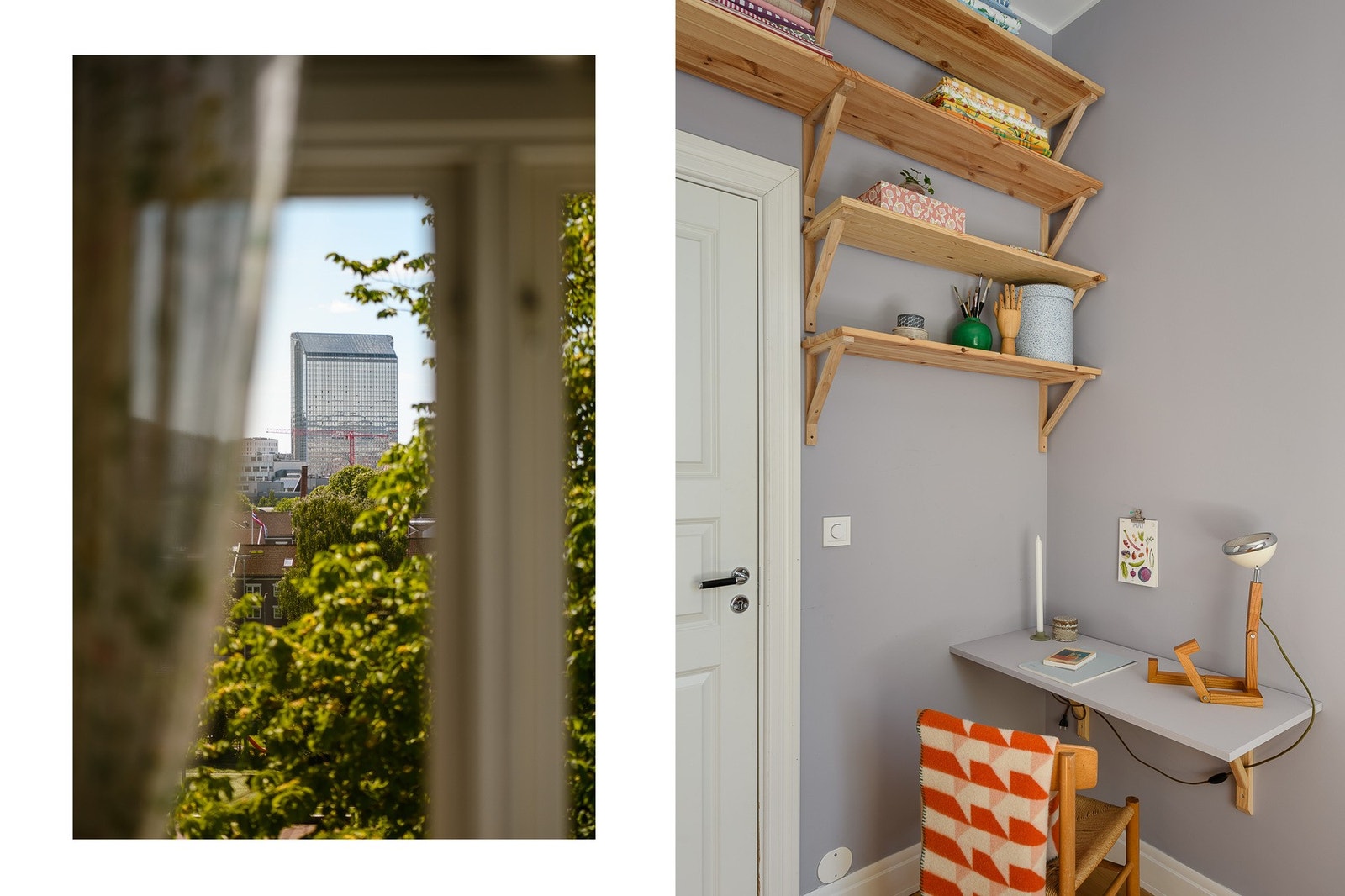 Rommet egner seg godt som barnerom, gjesterom eller hjemmekontor, og har plass til både seng og skrivebord. Galleribilde