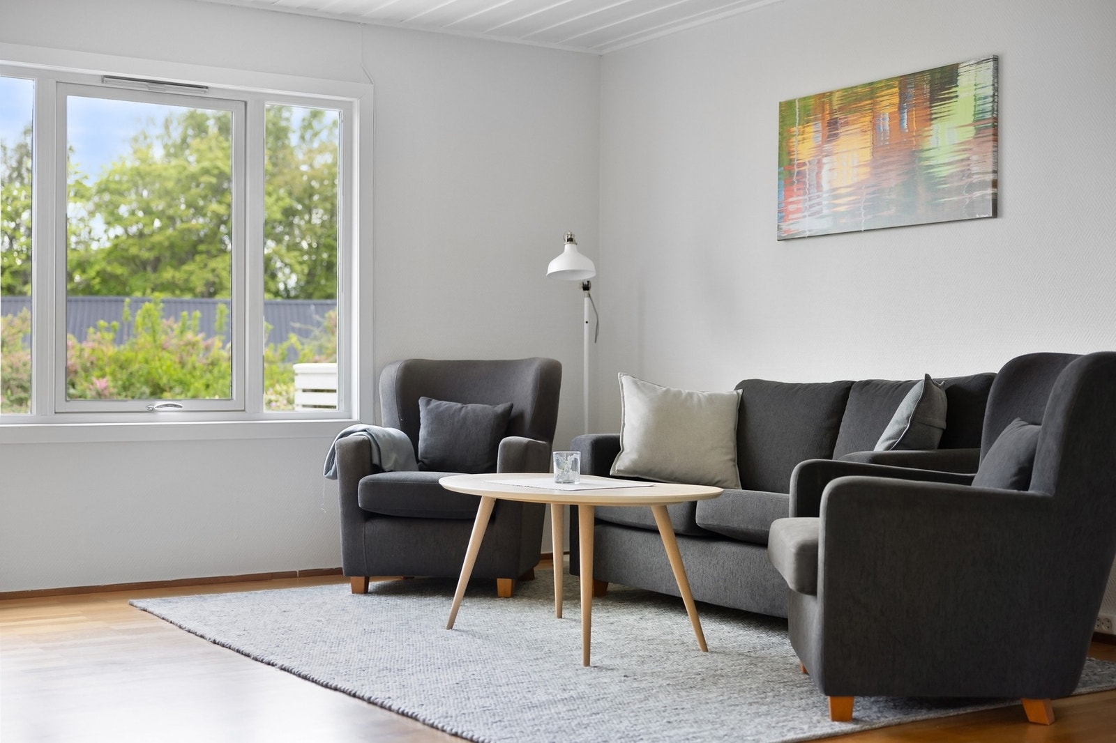 Det er parkett på gulv Galleribilde