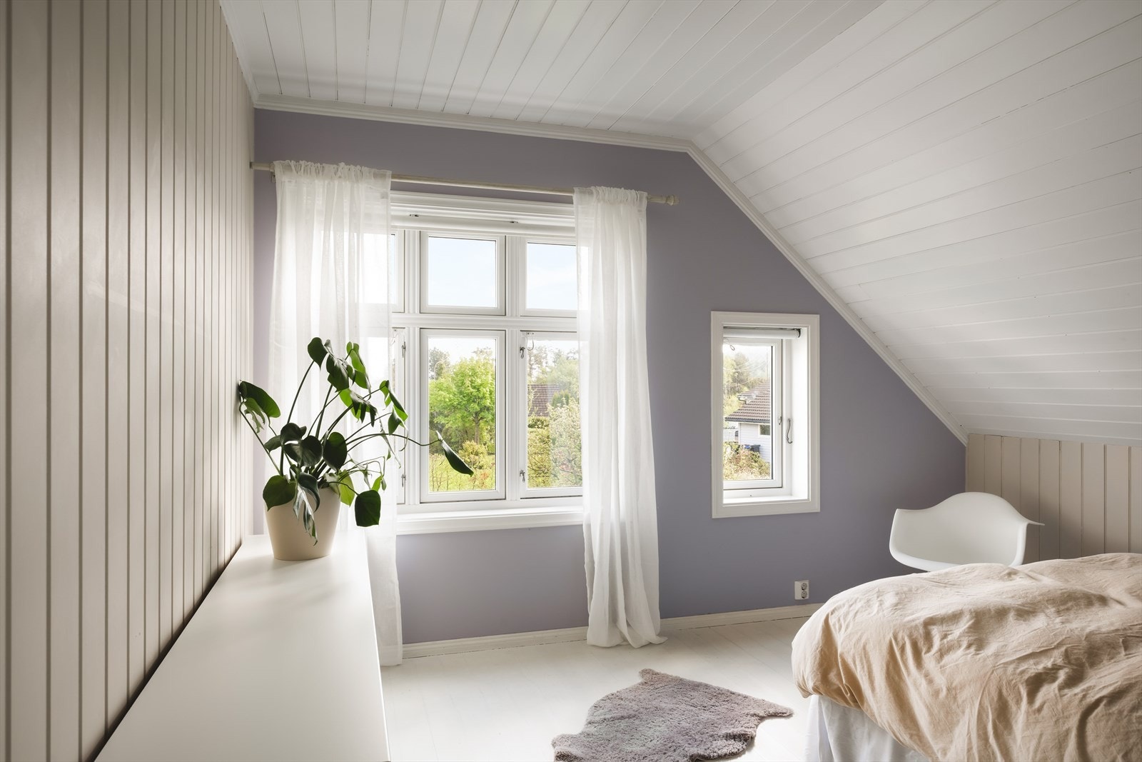 Gode vindusflater slipper inn rikelig med lys. Galleribilde